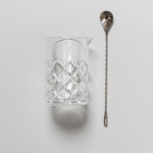 Mixing Glass with Stirrer