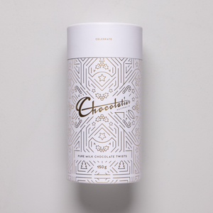 Celebrate Pure Milk Chocolate Twists Canister - 150g