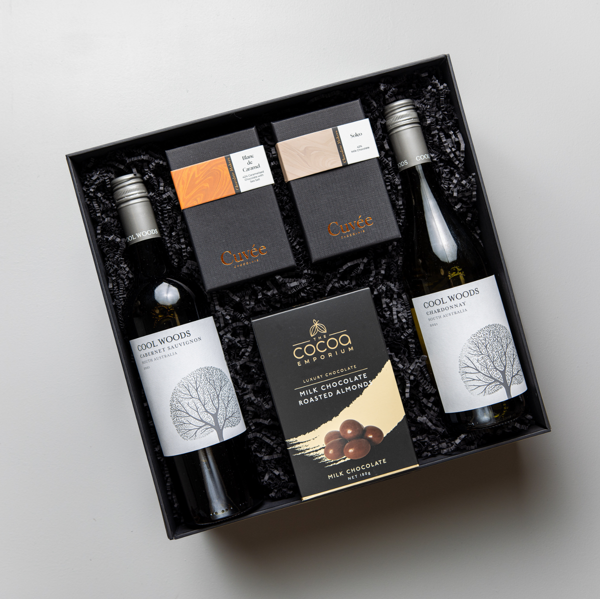 Wine and Chocolate Gift Box