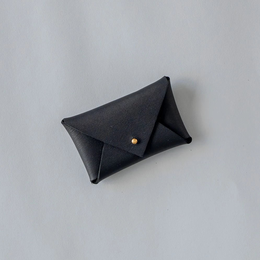 Leather business card holder