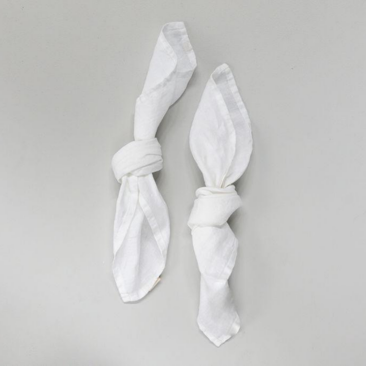 white french linen napkins