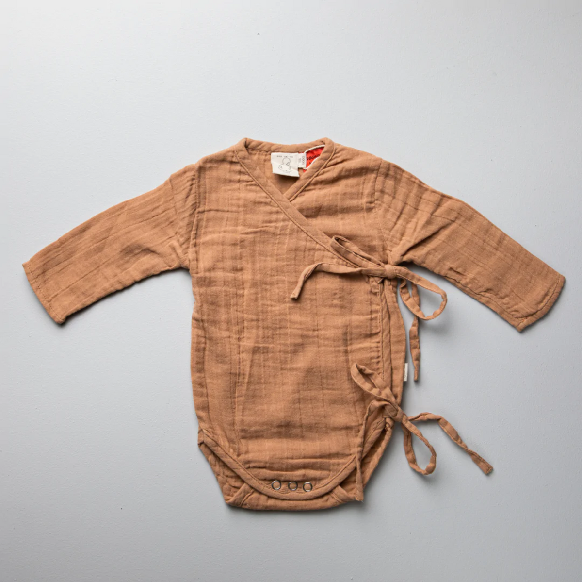 Tan Kimono Bodysuit - by Pop Ya Tot