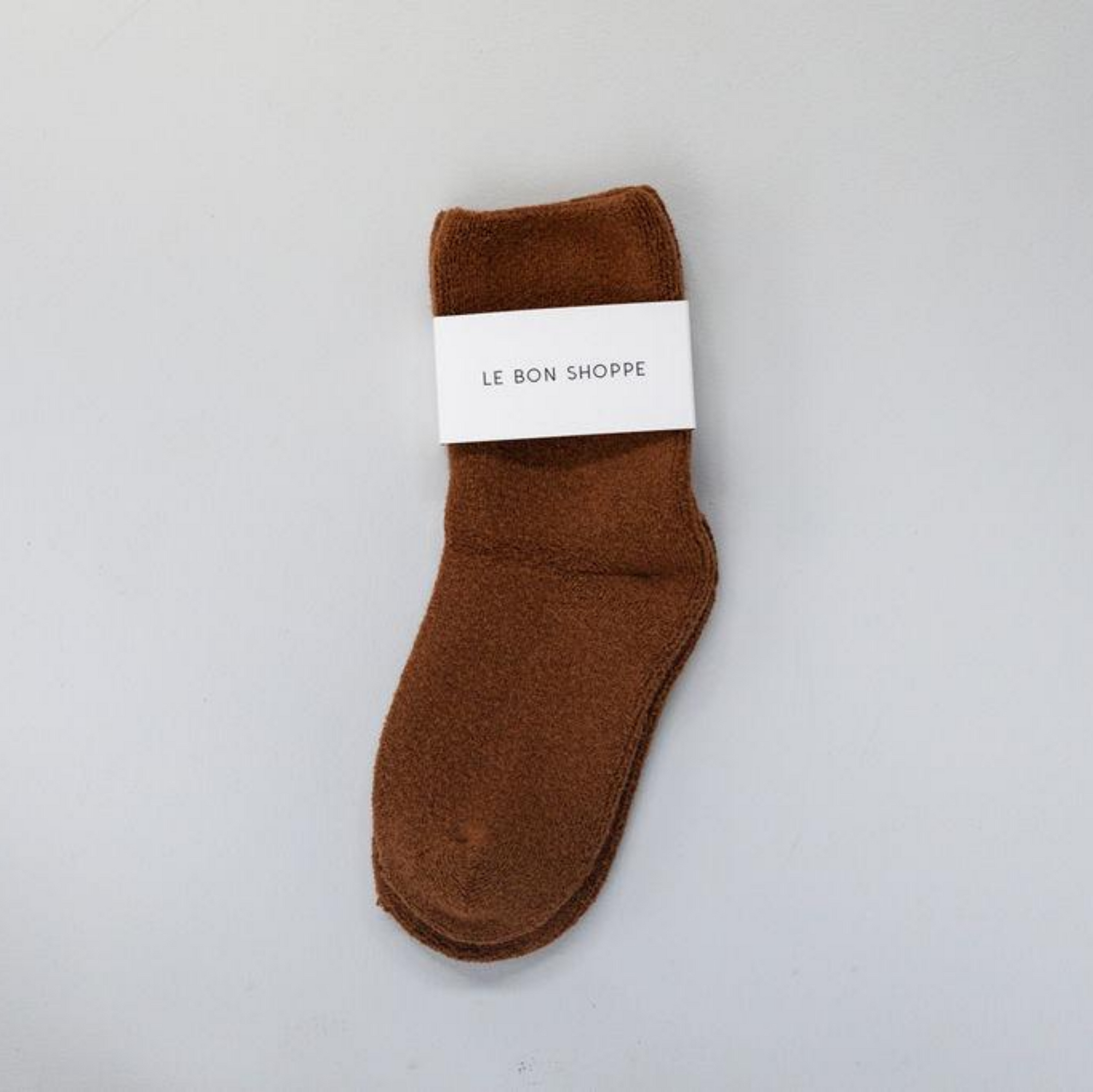 Cloud home socks sepia colour