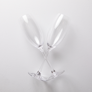 Crystal flutes by plumm