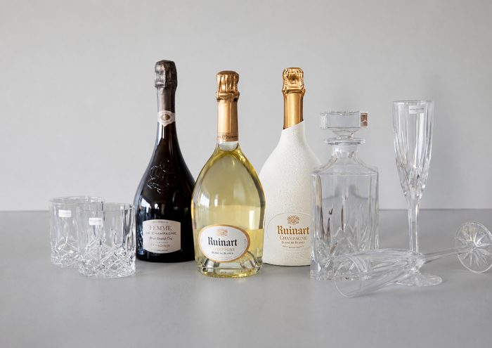 Champagne gifts from the LÂPACH range.