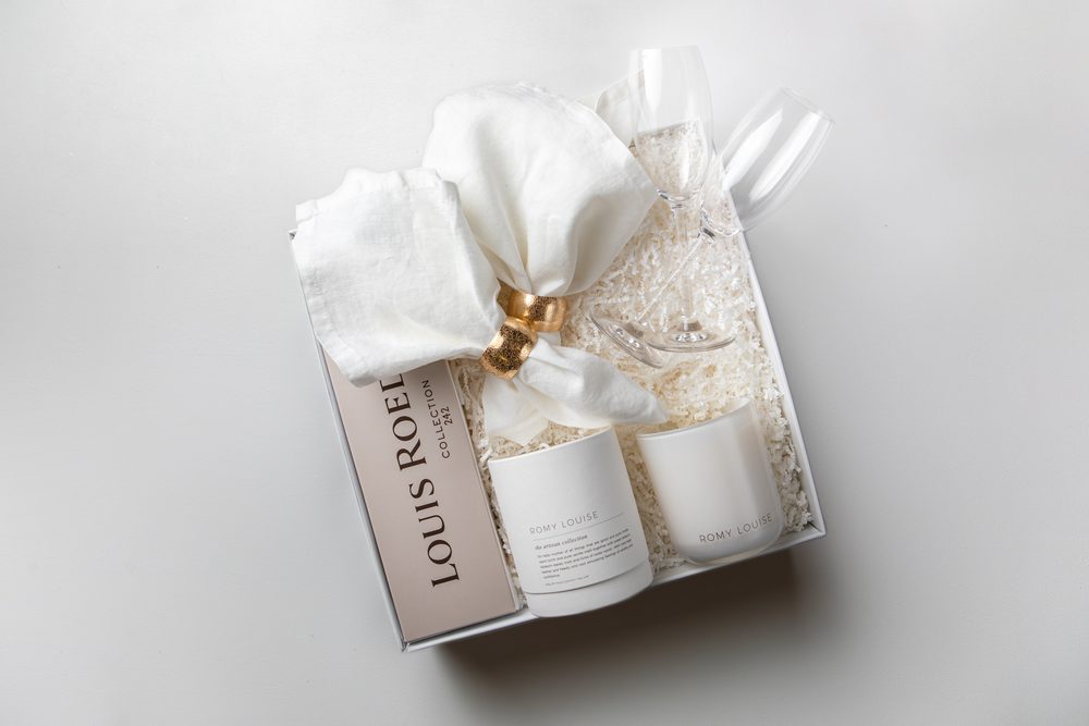 A ready-made corporate gift box from the LÂPACH collection.